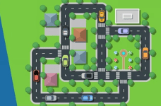Traffic parking game