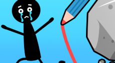 save the stick drwa line game