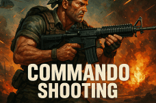 Commando shooting game