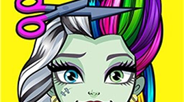 Monster High beauty shop game