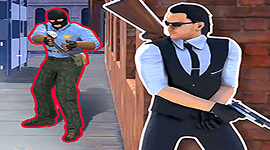 Agent hunt shoot game